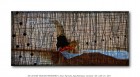 DIE LETZTEN TAGE DER MENSCHHEIT | 65 x 140 cm | Acryl, Pigmente, Spachtelmasse, Leinwand | 2017